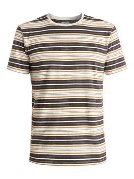 MEN'S STRIPE ROUND NECK T-SHIRT